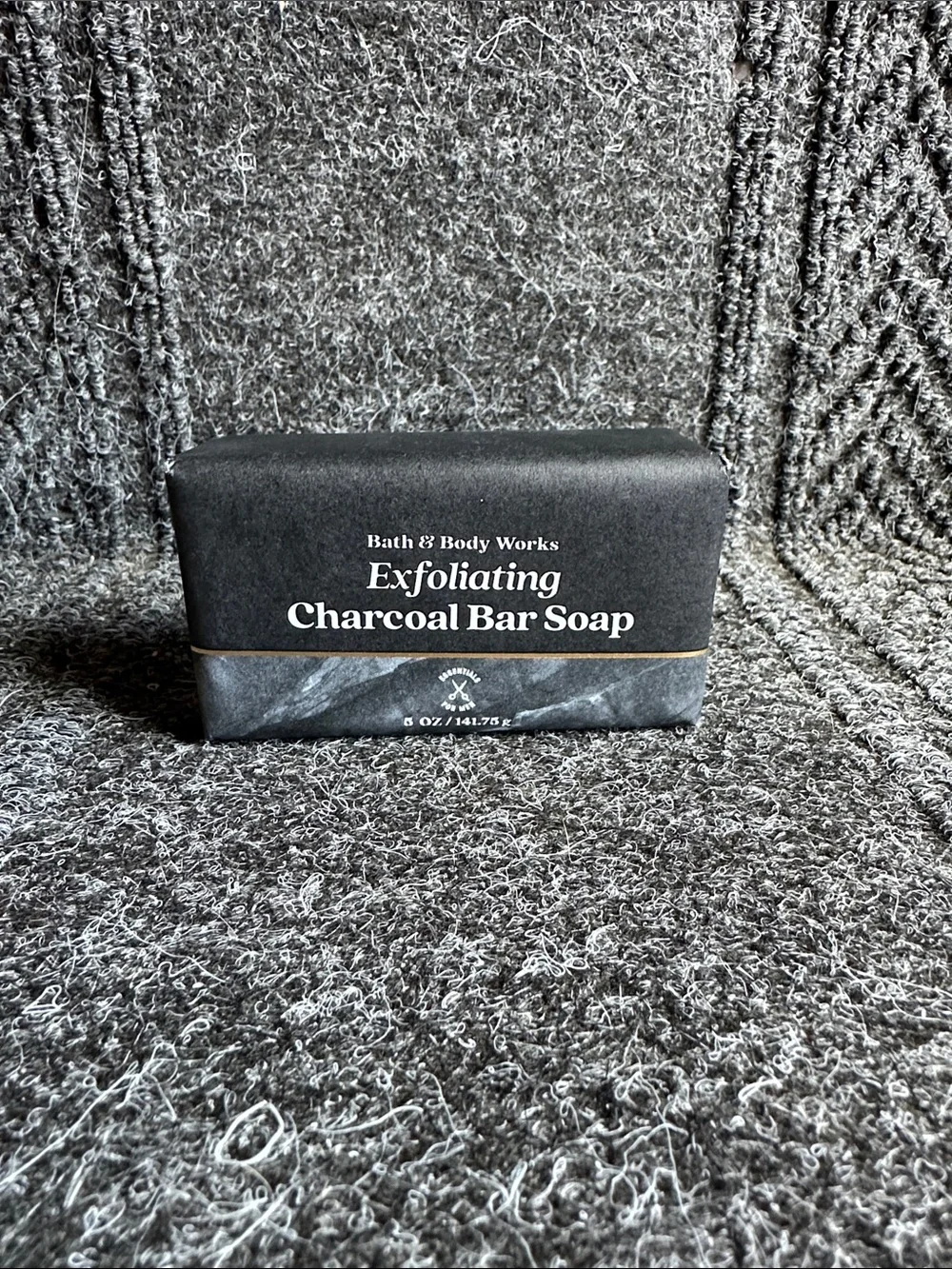 Bath & Body Works Essentials for Men Exfoliating Charcoal Bar Soap